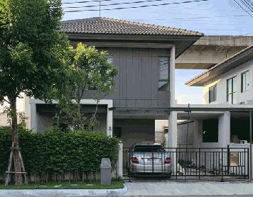 ขายบ้านแฝด สไตล์บ้านเดี่ยว กลางเมือง The Edition พระราม 9 - อ่อนนุช วิวสวนสวย ไม่บล๊อค จัดสวนสวยงาม